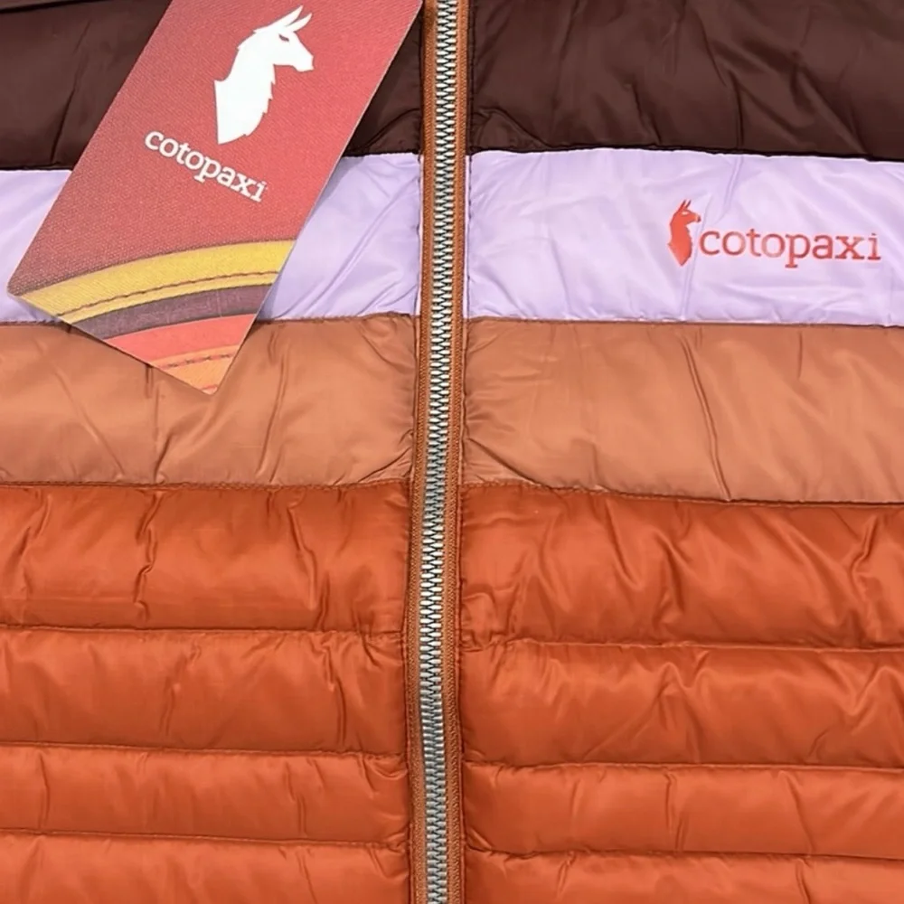 COTOPAXI | Fuego 800 Fill Down Vest Women's L Chestnut & Spice - Picture 4 of 10